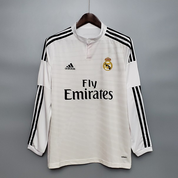 AAA Quality Real Madrid 14/15 Home Long Soccer Jersey